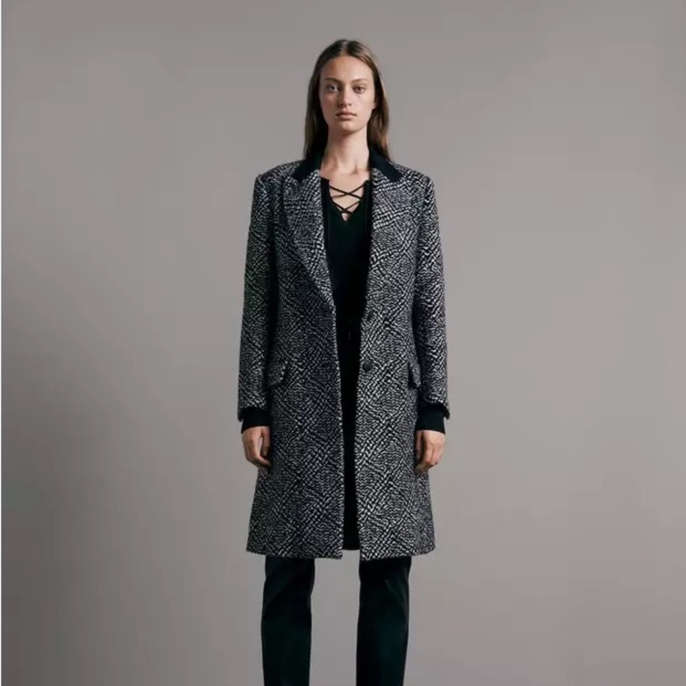 rag & bone Wooster Wool Blend Coat